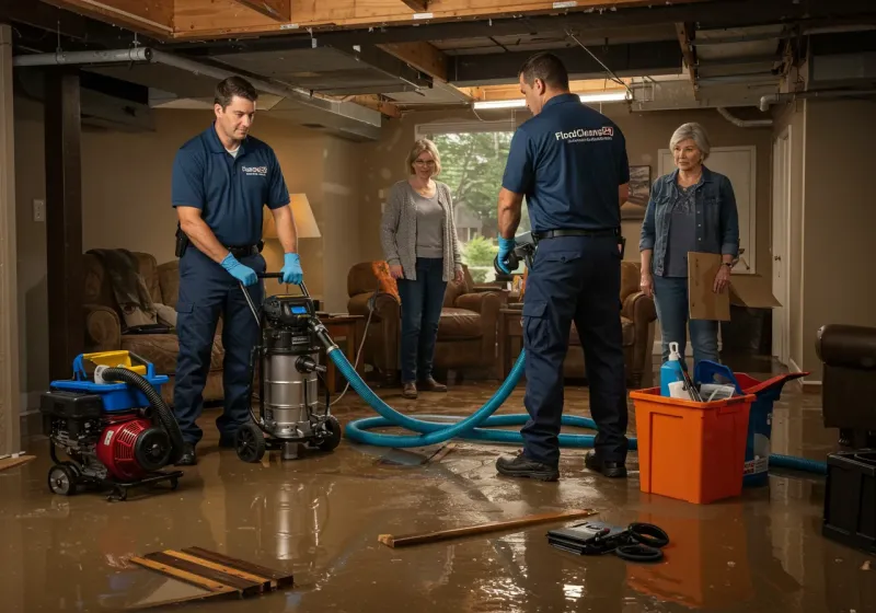 Basement Water Extraction and Removal Techniques process in Hackleburg, AL